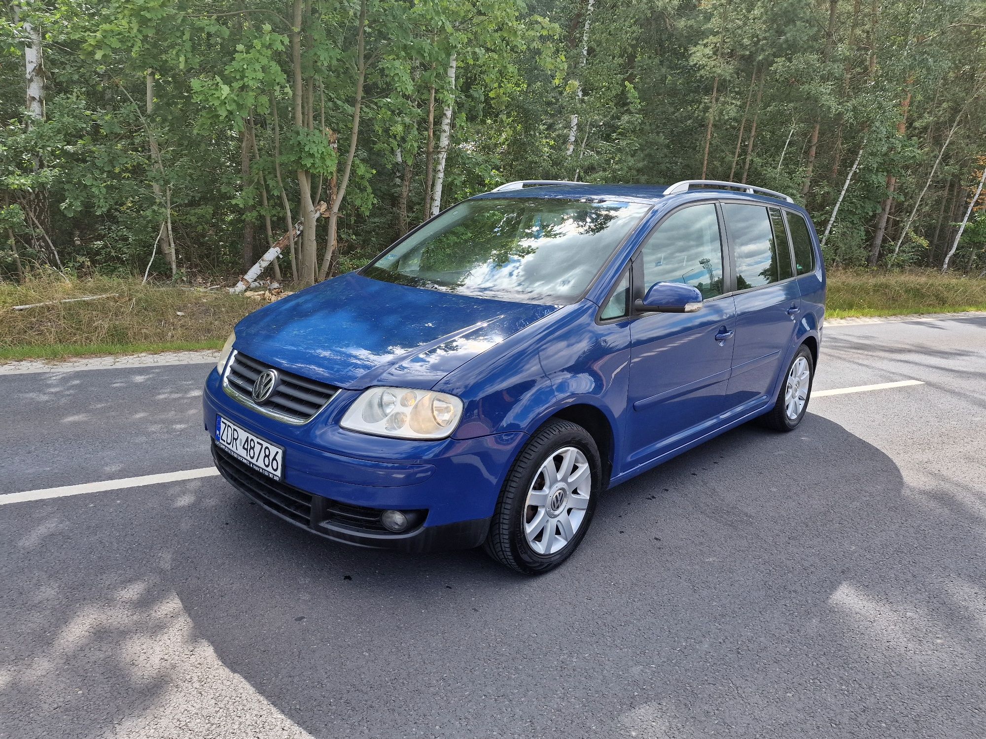 Vw Touran 2.0 Tdi 136km Klima Alu 7 osób Hak