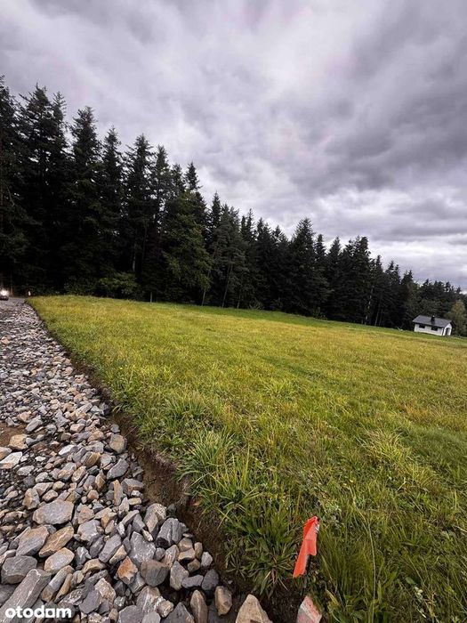Działka budowlana Podłopień 1196 m2