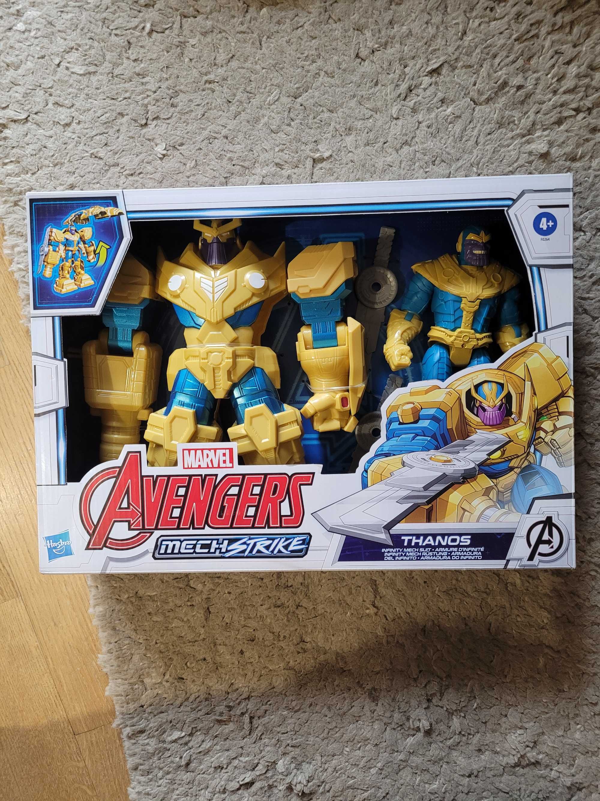 Nowe Thanos Figurka Mech Strike Marvel Avengers Zestaw