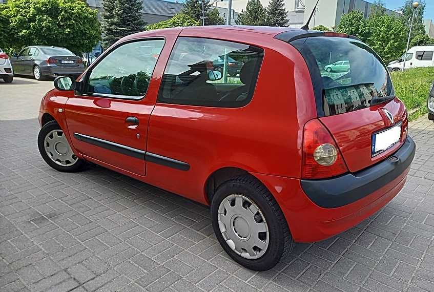 Renault Clio 1.4 16V -Przeb-187 tys.-klima-Zadbana M-2004r