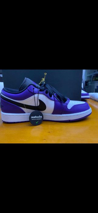 Air Jordan 1 Low Purple