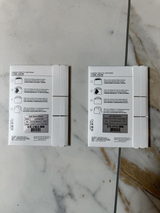 Глайды/ножки для мышки X-Raypad Obsidian/Pro Air Jade Speed/Air U9