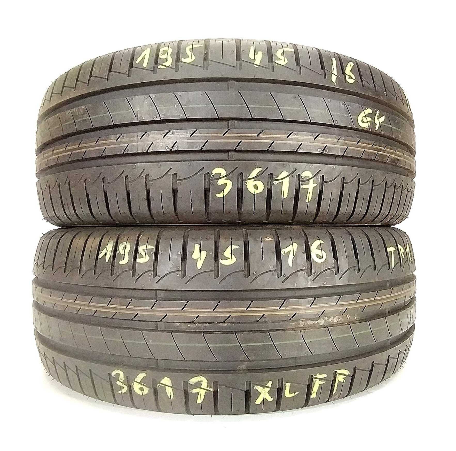 2x 195/45 R16 XL Goodyear Efficientgrip 8 mm DEMO / montaż