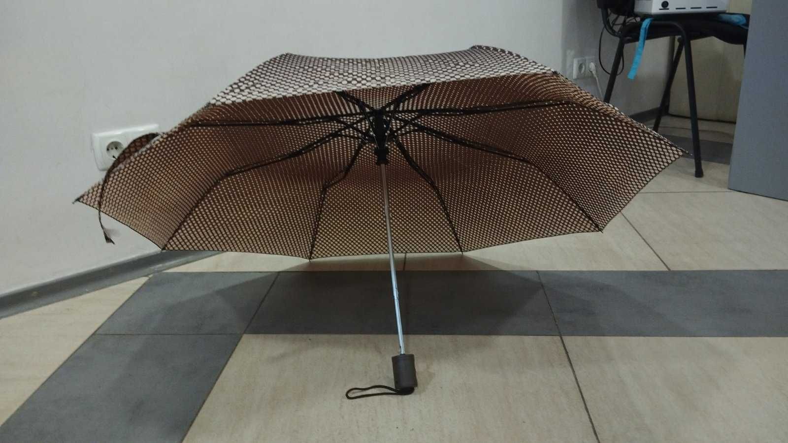 Зонт складной и термо-сумка шопер