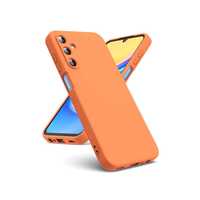 Etui silikonowe do Samsung Galaxy A15 4G / A15 5G kolor pomarańczowy