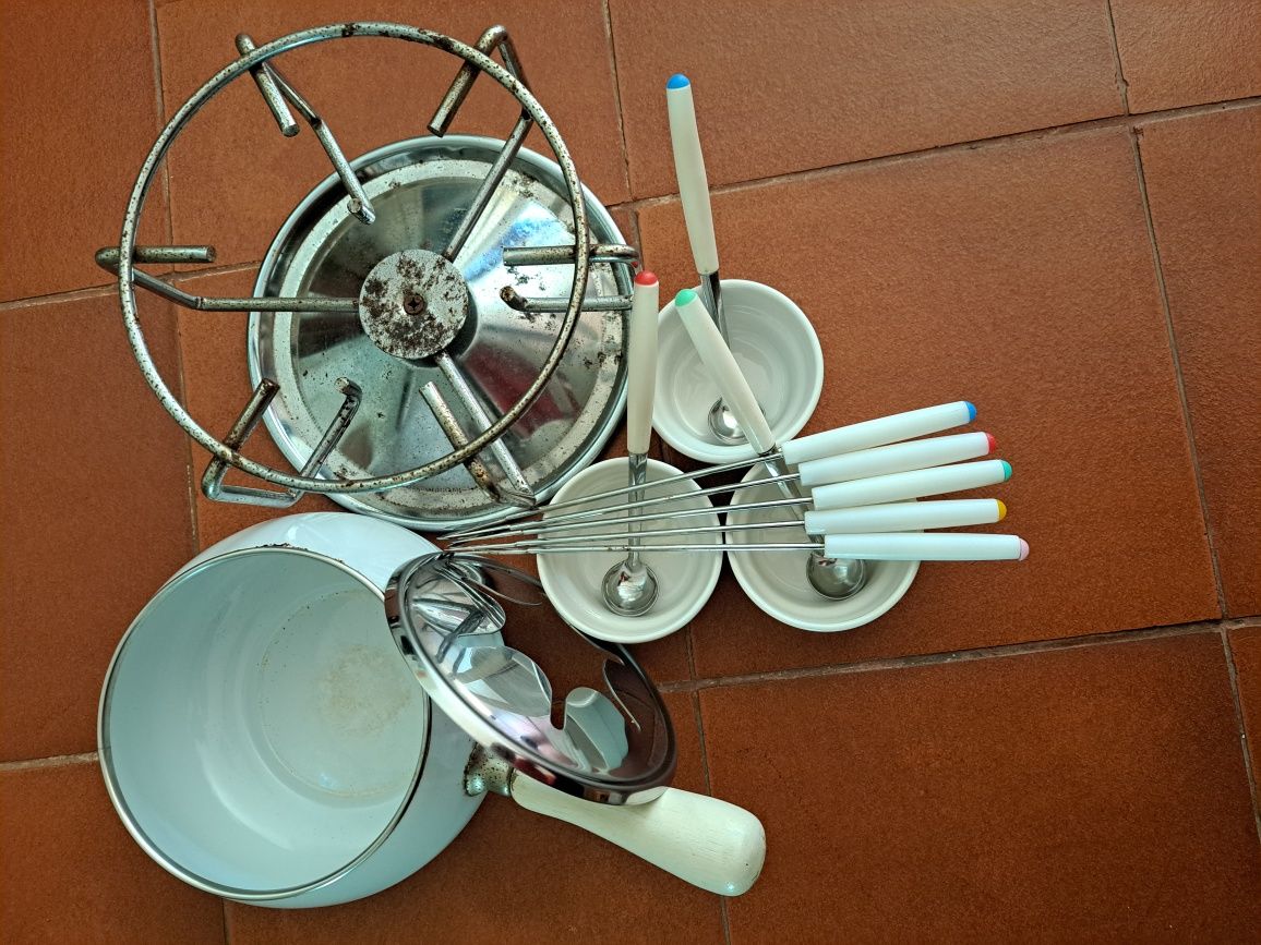 Conjunto Fondue + Acessórios