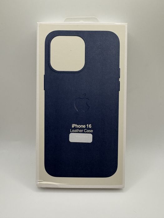 Чохол шкіряний Leather Case with MagSafe для iPhone 16