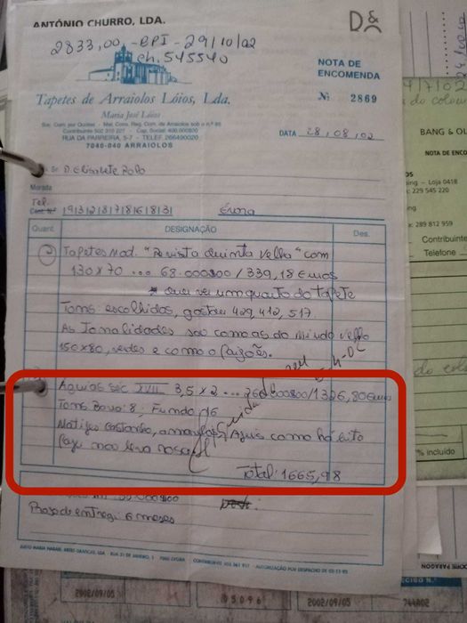 Tapete de Arraiolos - Águias século XVII - (3.5 x 2) m