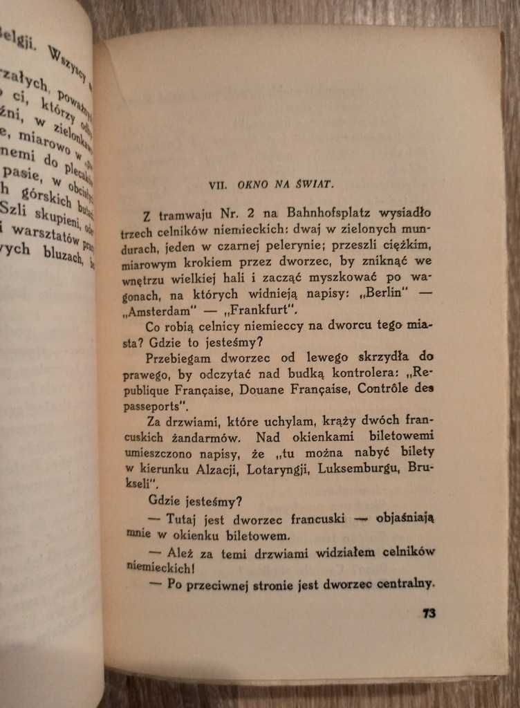 Konrad Wrzos - KIEDY ZNOWU WOJNA?  1935r
