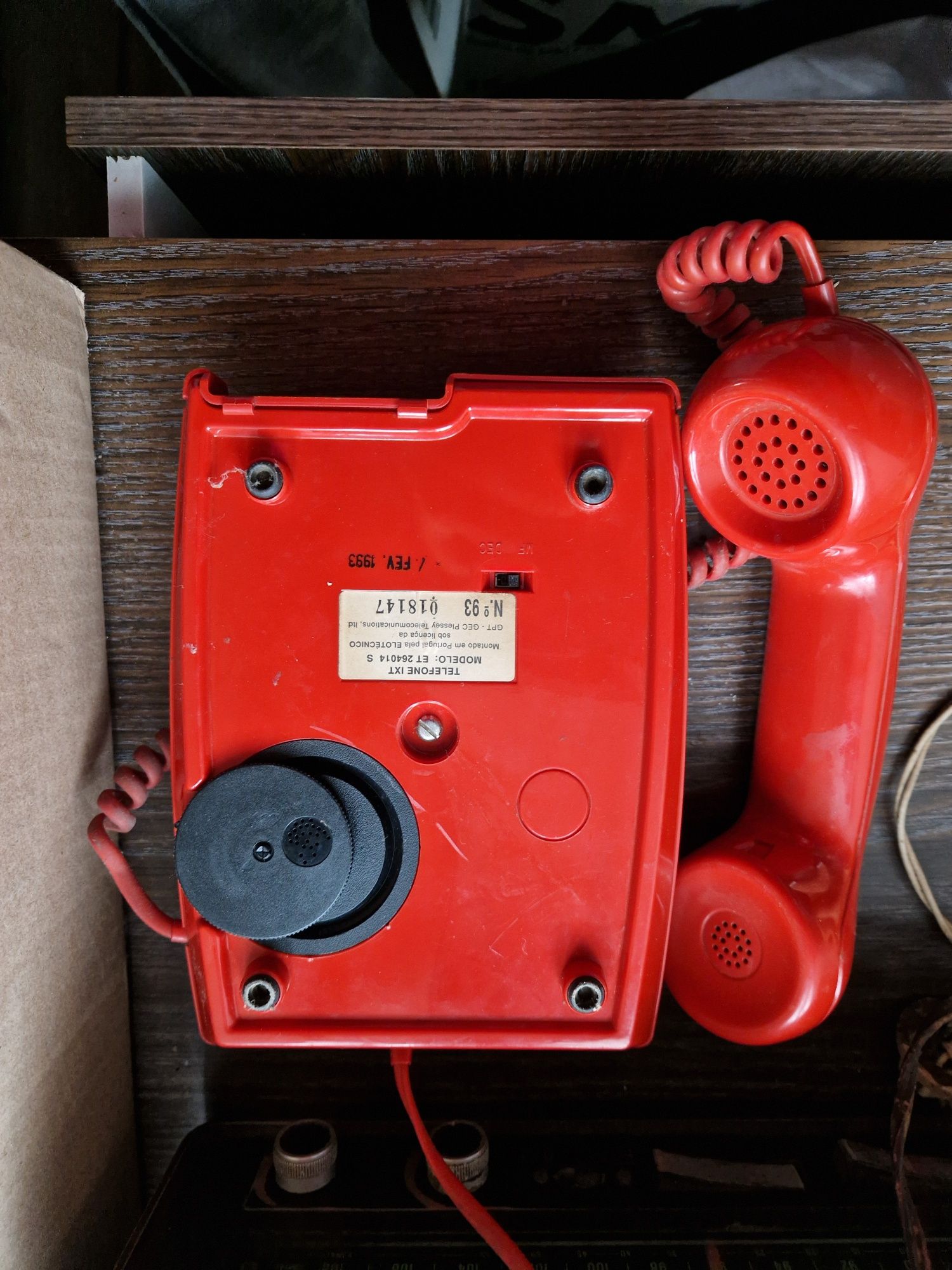 Telefone antigo 1993