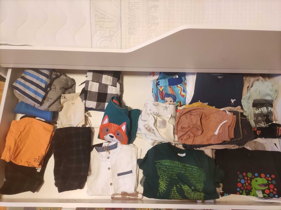 Łóżeczko dziecięce drewniane białe 140x70