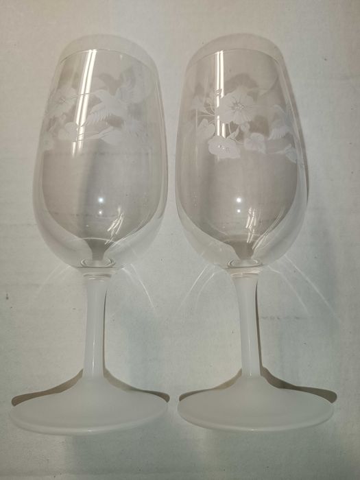 16 Copos Cristal Vinho do Porto Coleção Colibri