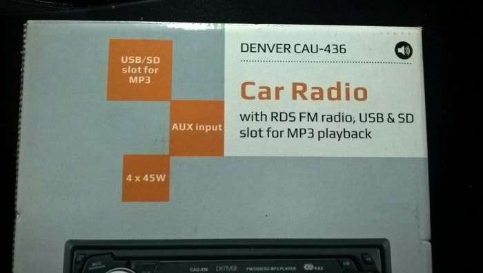 Auto Rádio Denver (novo)