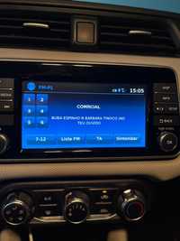 Rádio Multimedia Bosch para Nissan Micra K14 com Bluetooth e CarPlay