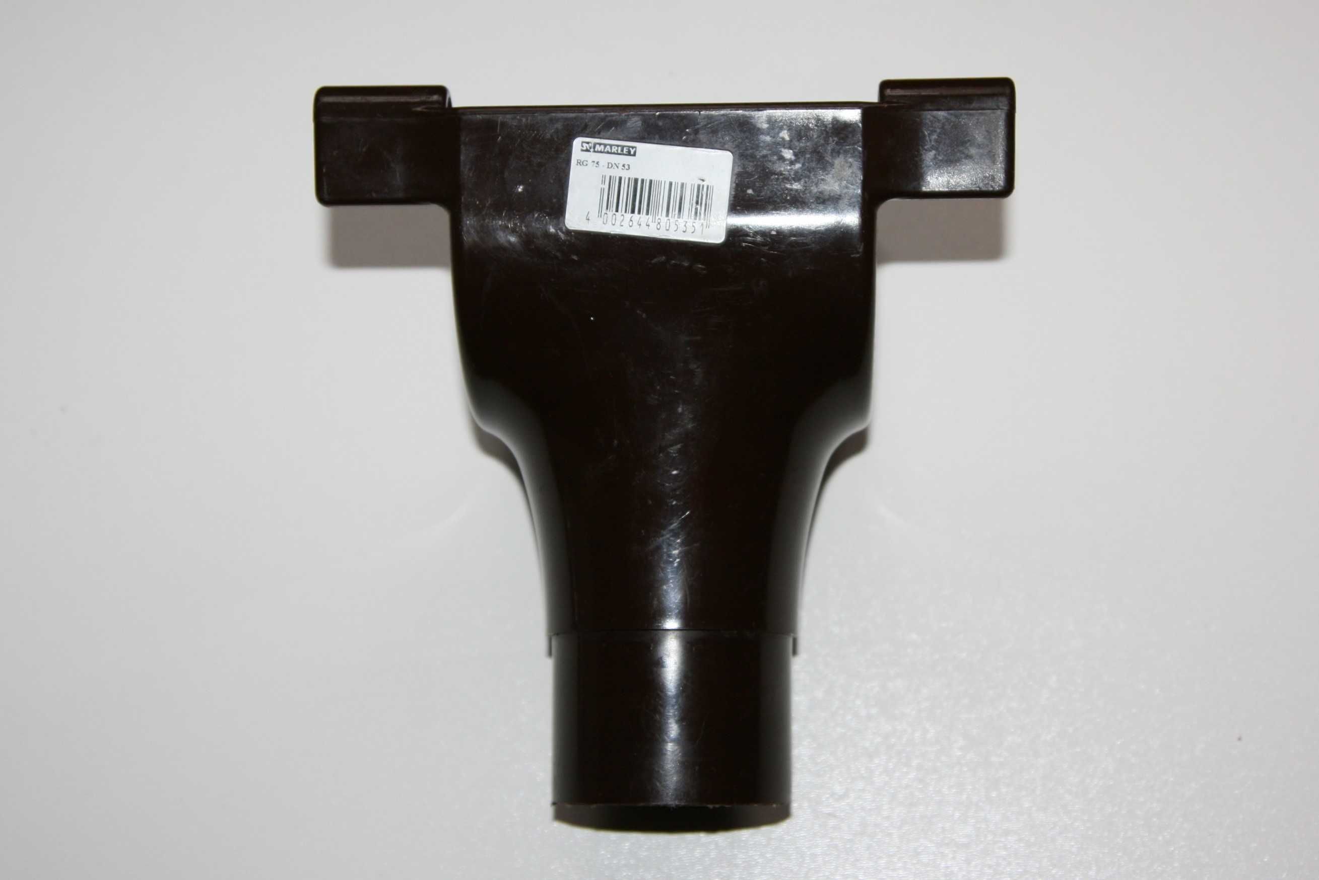Wylot rynny Marley 75/53mm brązowy