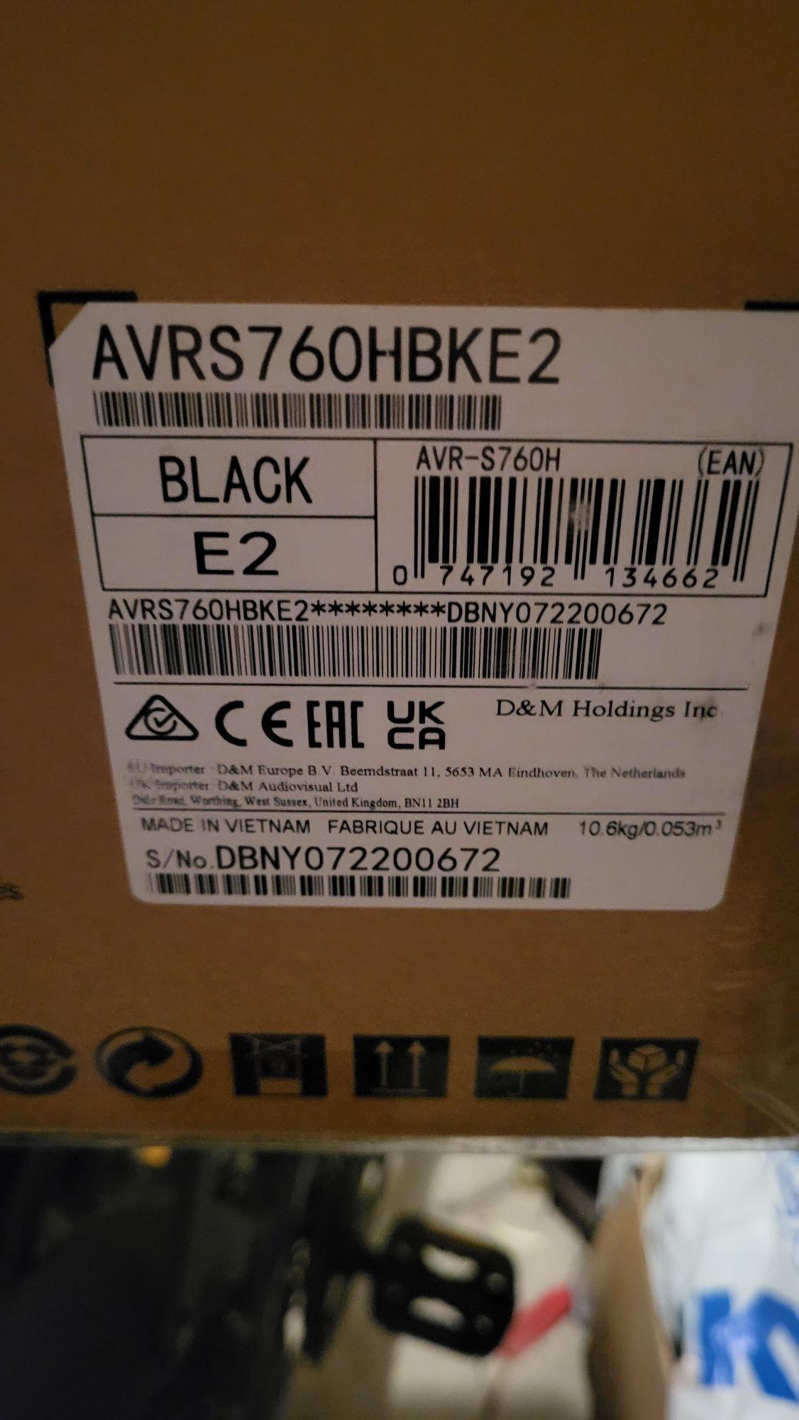 Amplituner Denon AVR-S760H Gwarancja Idealny Stan