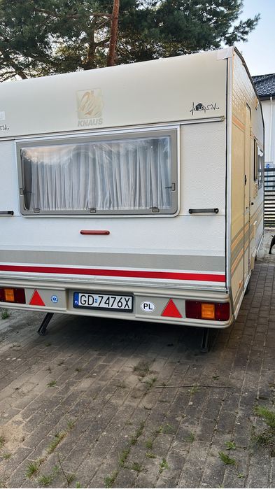 Przyczepa kempingowa Knaus 900 dmc