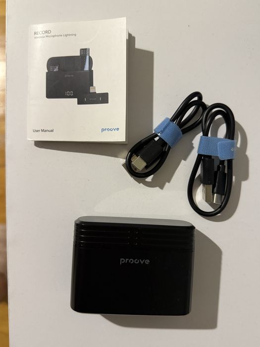 Бездротовий петличний мікрофон Proove Record Lightning