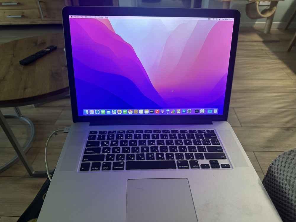 Ідеальний стан!!! MacBook Pro Mid 2015 Retina 15” 500Gb SSD 16GB RAM