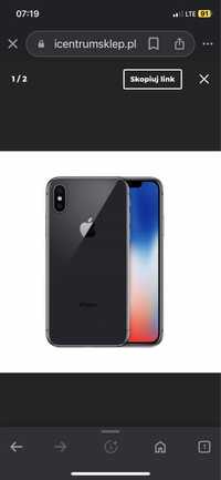 Sprzedam iphone X (10) stan bdb