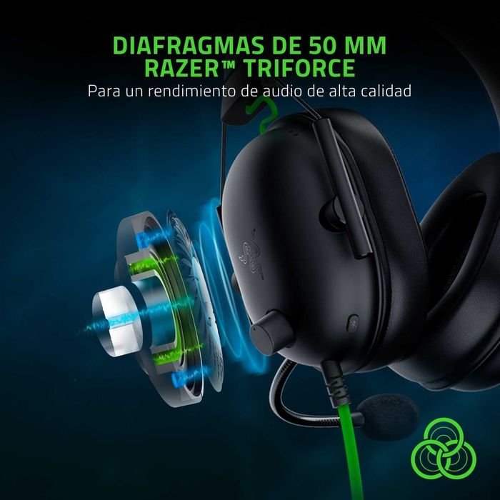 Headset Razer 7.1 BlackShark V2 X - Fatura e Garantia - Pc Xbox Ps5
