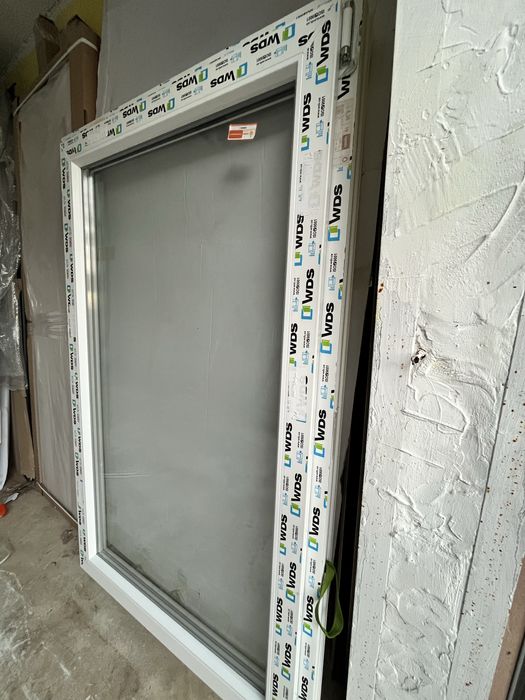 НОВЕ металопластикове поворотно-відкидне вікно