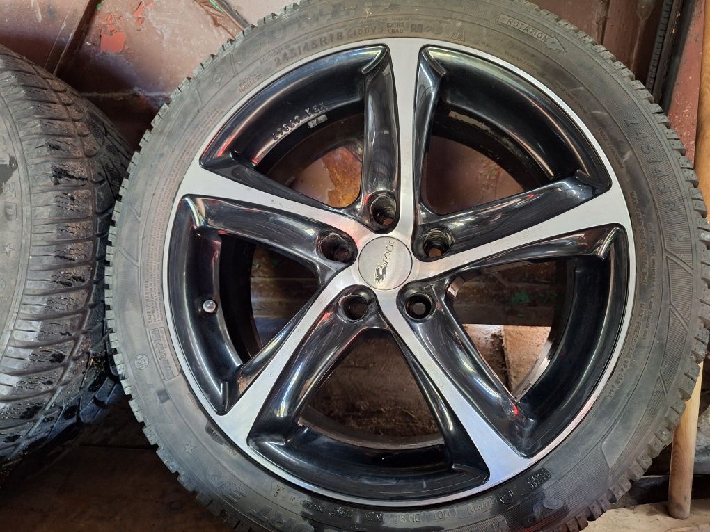 Alufelgi 5x120 ET15 18 BROCK B25 BMW E39 E60 E61 F10 koła felgi
