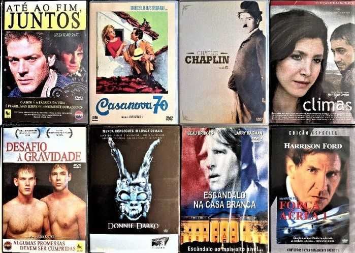40 DVDs - Vários Géneros Cinematográficos - Raros - Muito Bom Estado