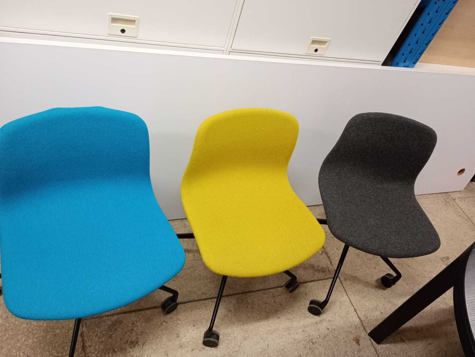 Krzesło KONFERENCYJNE różne kolory  fotele krzesła do biur domu salonu