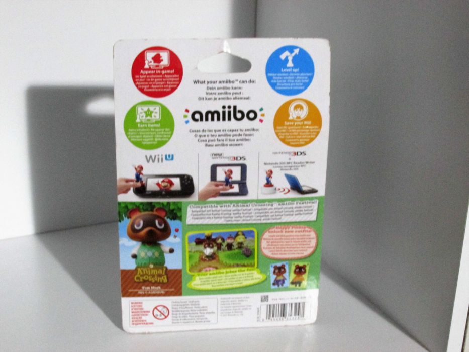 Amiibo Animal Crossing Tom Nook Novo e Selado