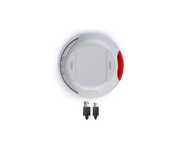 FLEXI LED System Lightning Jasnoszary dla psa.