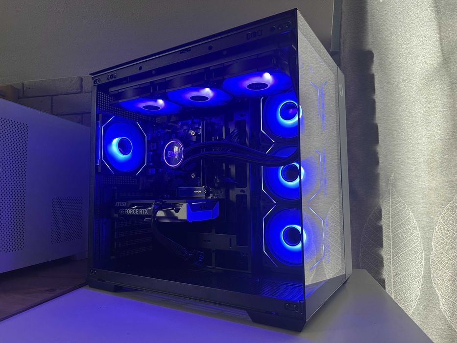 Komputer Gamingowy RTX 5060 FV23% AMD Ryzen 5 Akwarium AIO 360 do Gier