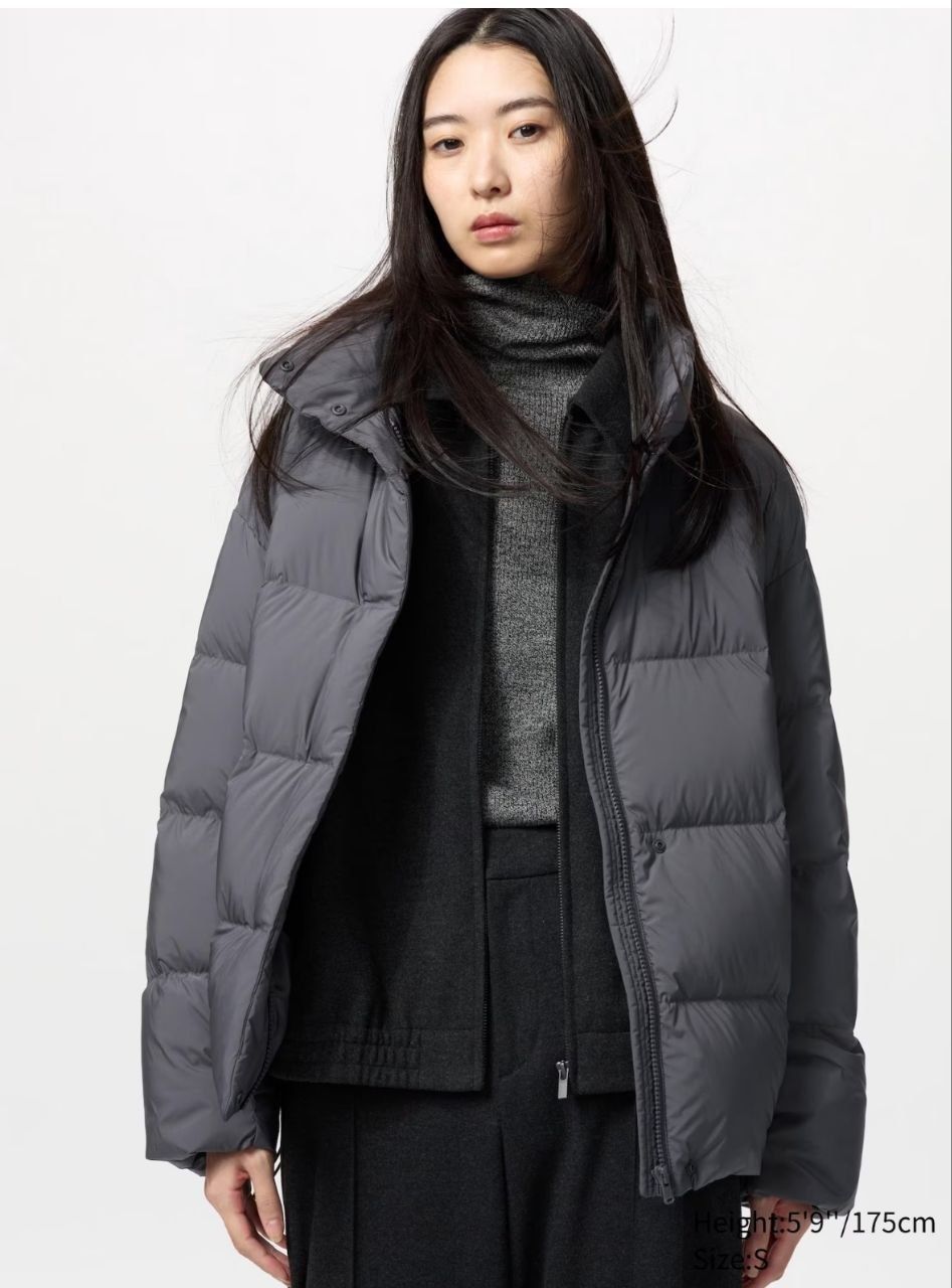 Uniqlo пуховик S,М.