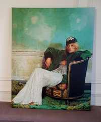 Obraz Kate Moss druk na płótnie