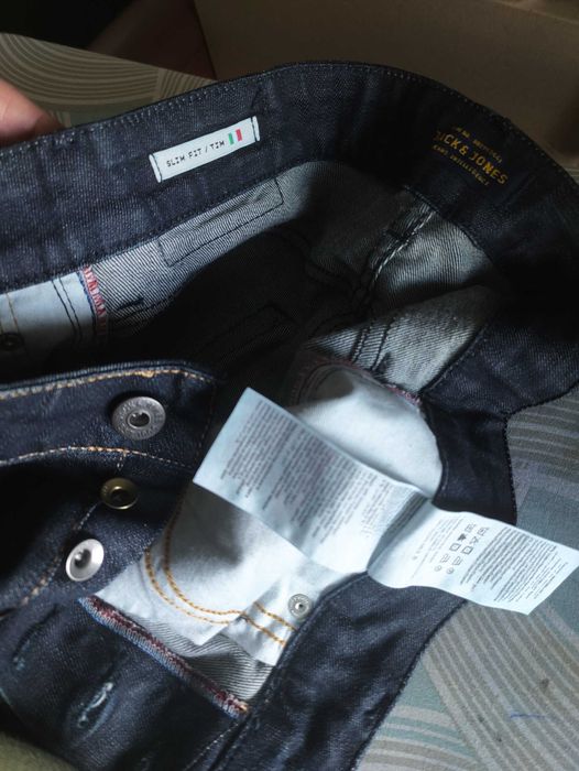 Джинсы Jack&jones Tim jeans Дания w29 stretch navy.