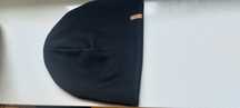 Czapka merino czarna 55-58 cm