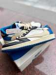 TravisScott\Jordan1*Retro*DamskieNikeAIrniebieski UnisexTrampki.45