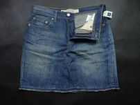 GAP nowa jeansowa spódniczka damska spódnica jeans + len lniana S 36