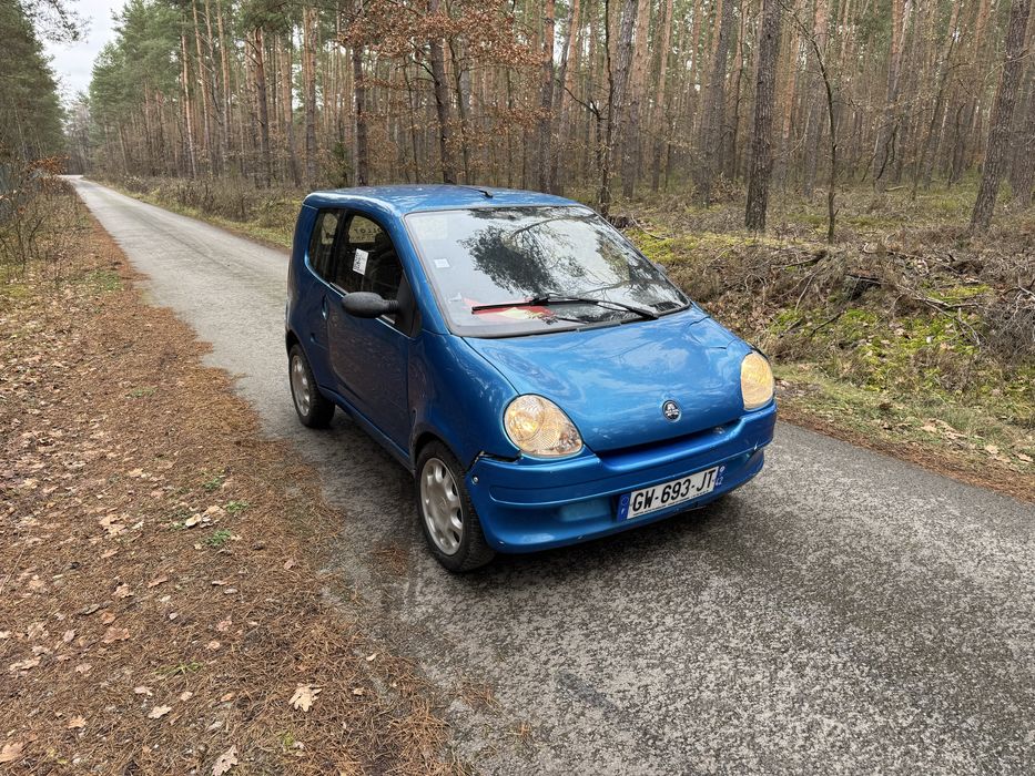 Aixam 500-4 diesel kubota faktura lekko uszkodzony