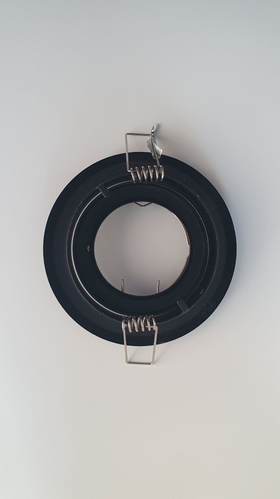 Oprawa sufitowa RUCHOMA halogen do LED GU10 czarna