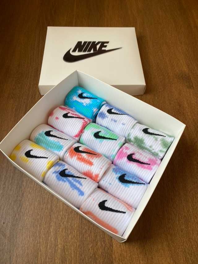 Шкарпетки Nike Tie-Dye Преміум | Носки Найк Тай-Дай  | Шкарпетки Найк