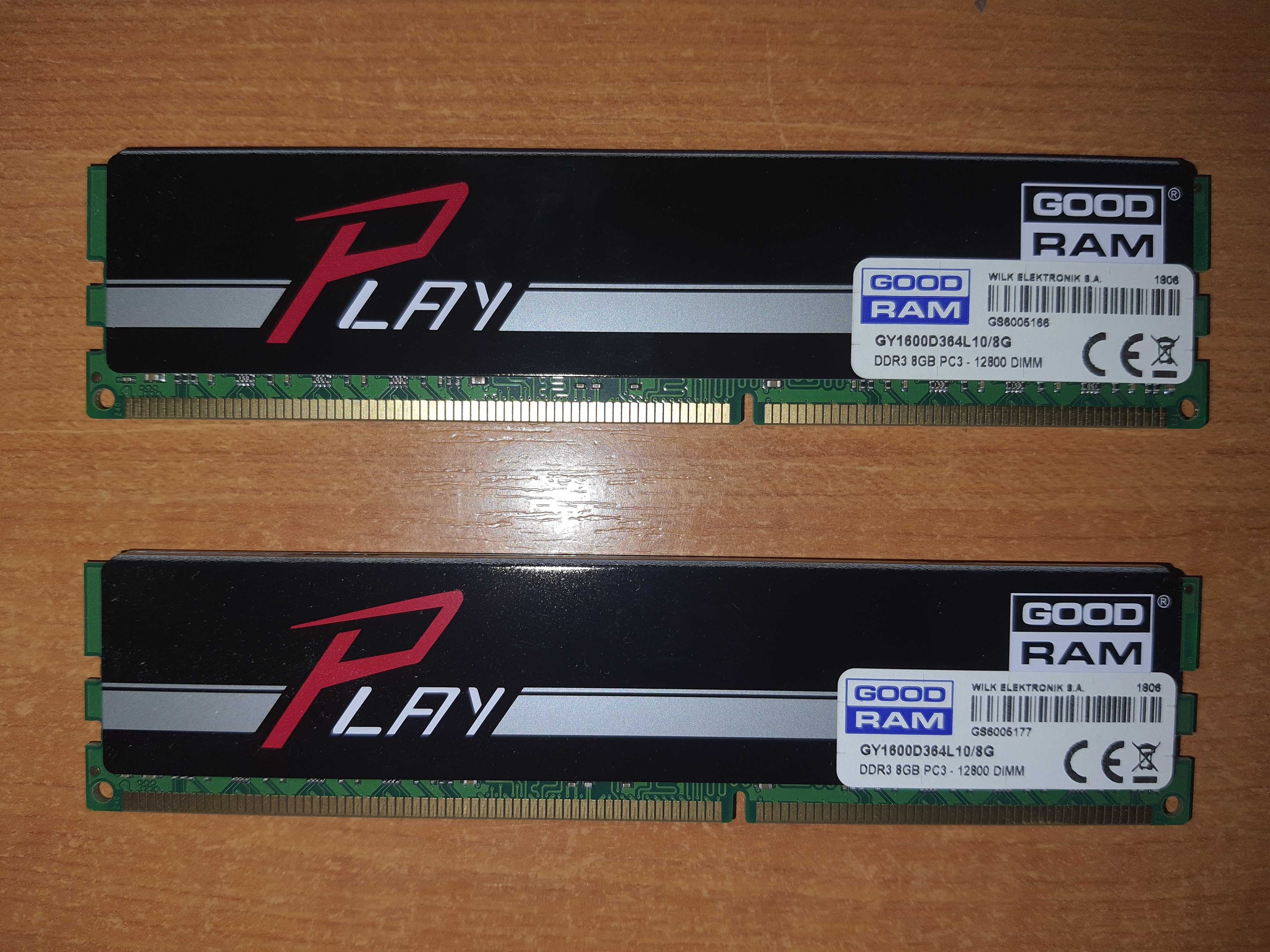 Оперативна пам’ять DDR3 16 Гб GOODRAM