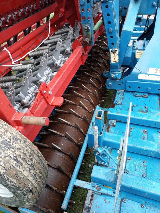 Zestaw uprawowo-siewny Kongskilde + brona wirowa Rabewerk