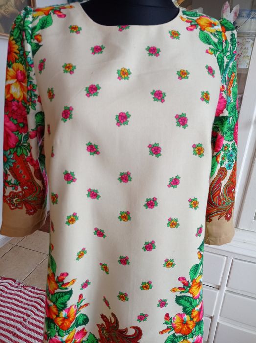 Sukienka damska folk