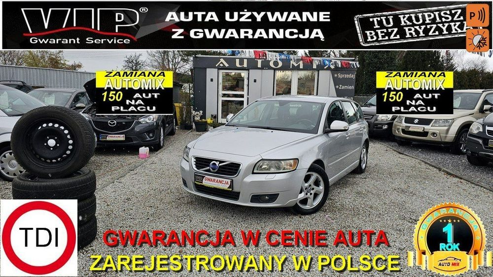 Volvo V50 Hak * Super stan * GWARANCJA w CENIE * Zamiana