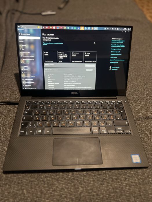Ультрабук DELL XPS 13 9350 intel core i7 DDR4