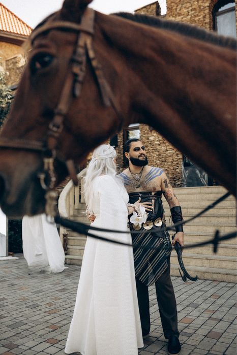 Трендовий весільний фальш-букет