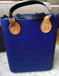 Torebka oryginalna O bag chic zestaw body organizer uchwyty granat