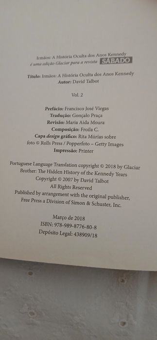 A história oculta dos anos Kennedy, vol.2, novo