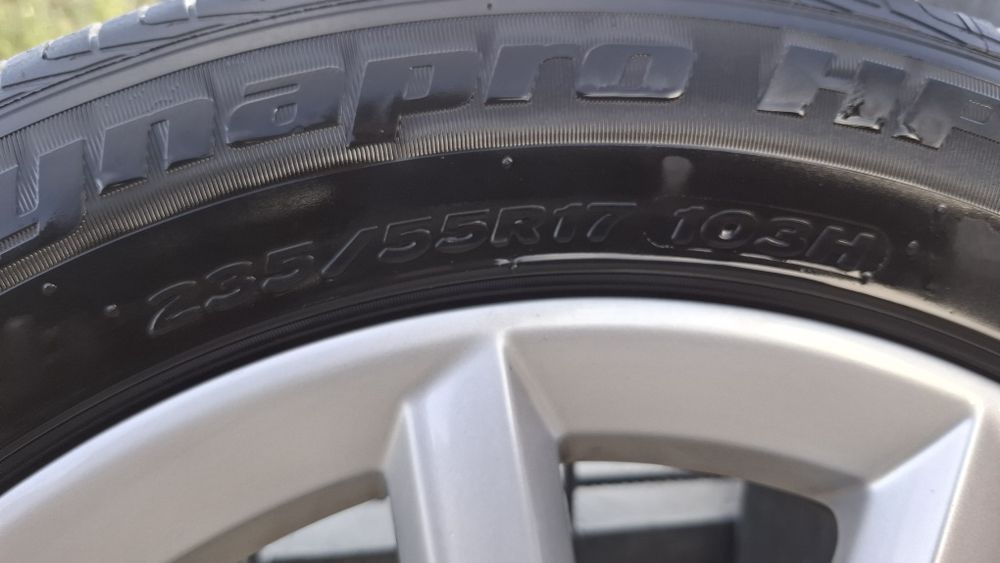 Jantes c/pneus 5x112 R17